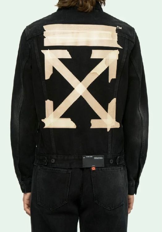 Off-White Black Denim Pants main image 0