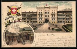 Litho Thun, Portal der Kaserne, Artiller