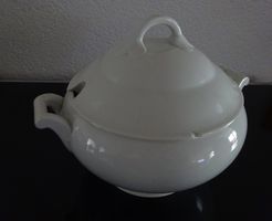 Suppenschüssel Langenthal weiss
