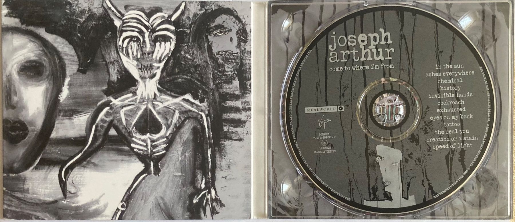 CD: JOSEPH ARTHUR - COME TO THE WHERE I'M FROM – Usato da Poliez-Pittet venduto da Newtown-Records 2