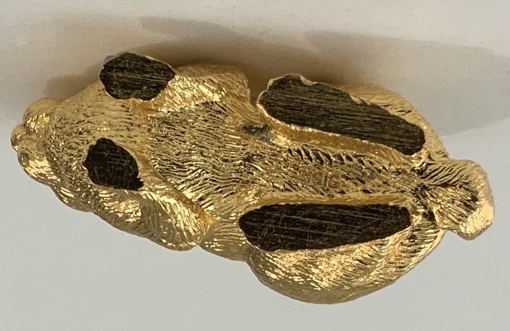 Statuette: Lapin doré 24 carat Risis – Usato da rolle venduto da Tontonjulot 2