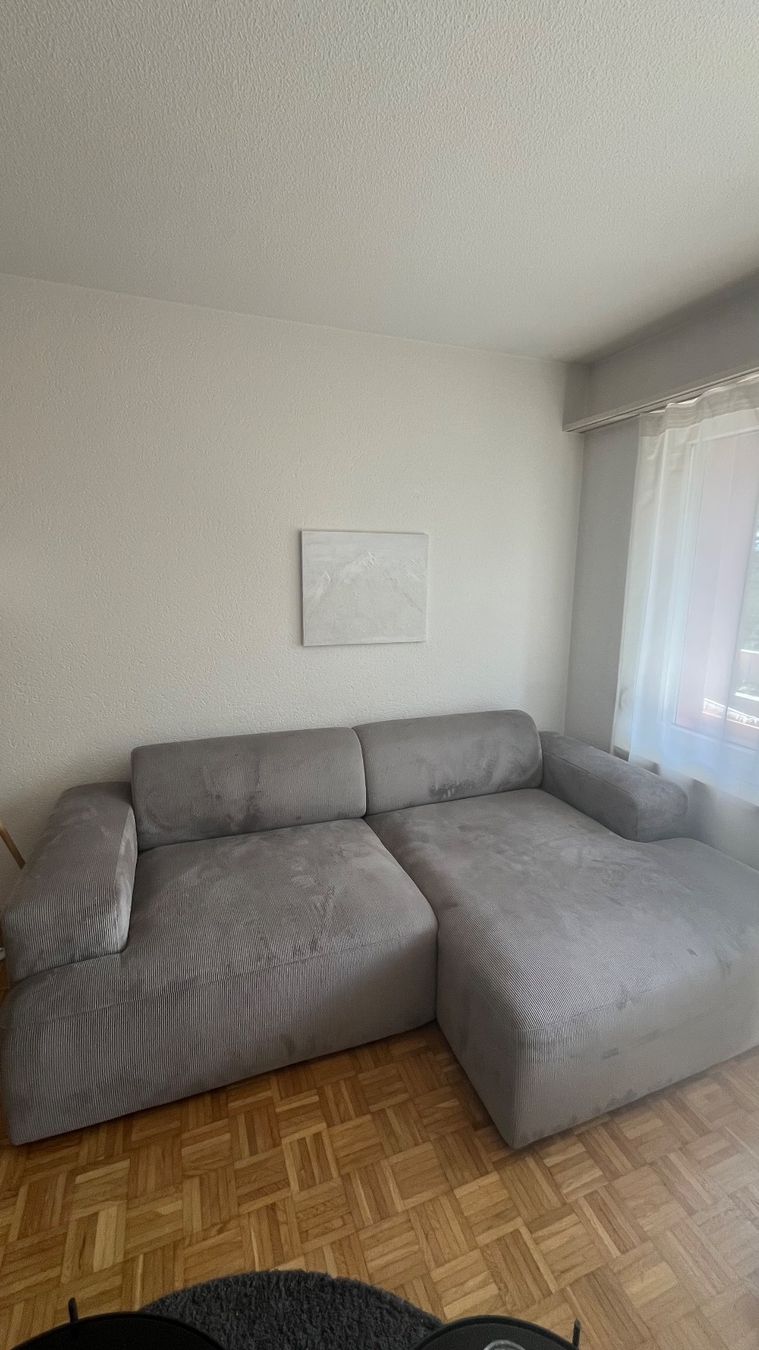 Micasa Divani: Praktisch neu: Micasa Rachida Ecksofa (Taupe) – Usato da Thalwil venduto da nathaliebue01