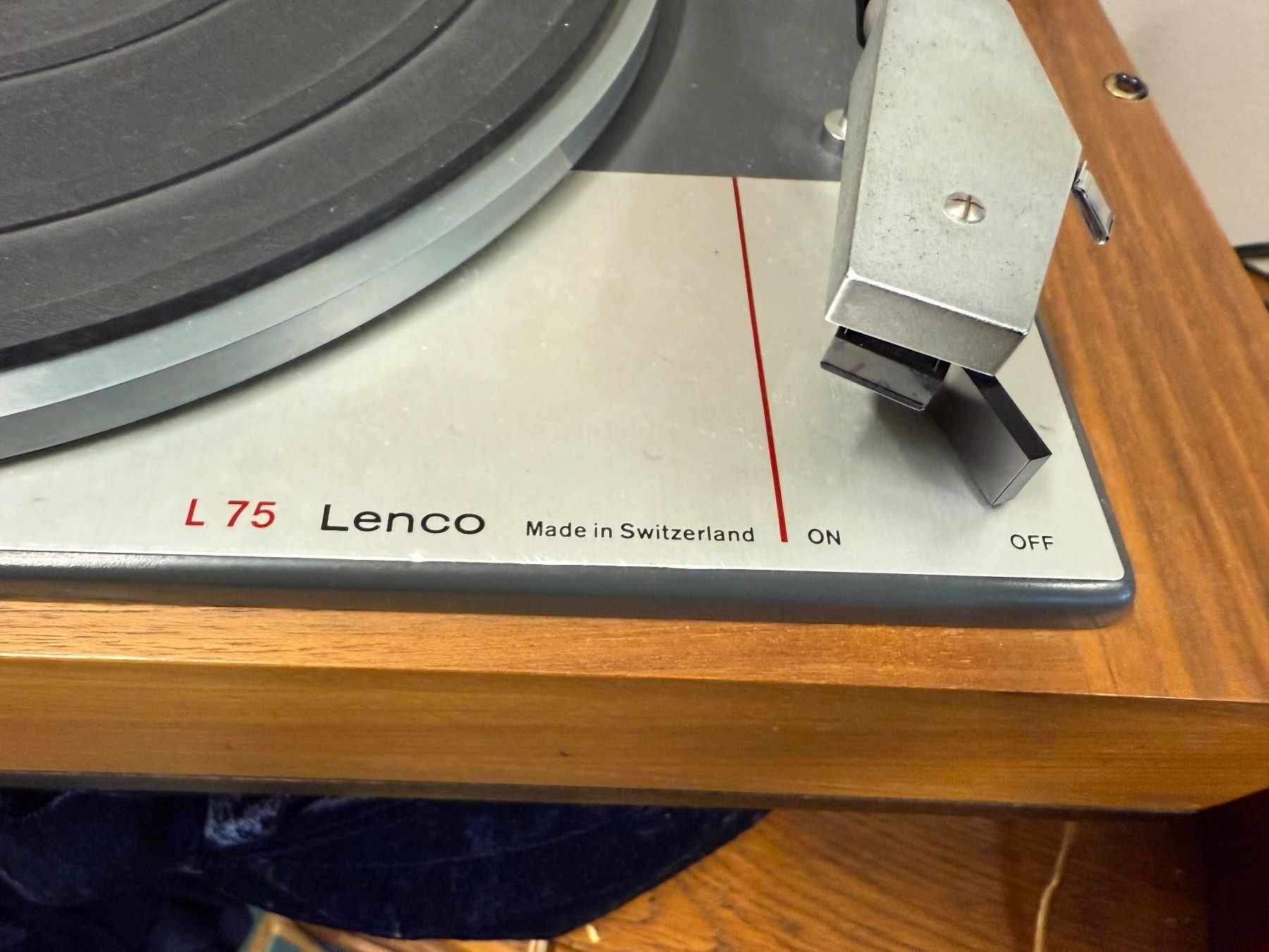 Lenco Giradischi: Plattenspieler Lenco L75 – Difettoso da Zürich venduto da PJKlingel 3