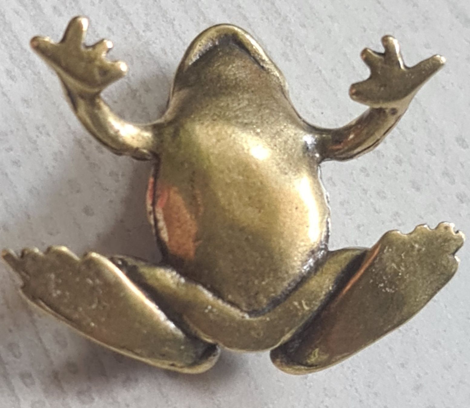 Figuren: Frosch aus Messing – Neu (gemäss Beschreibung) aus Uerkheim von Kaufoption 1