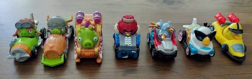 Figuren: Figurines 7 TelepodsAngryBirdsGO +1 AngryBirdsTransformers – Gebraucht aus Echallens von brice09 2