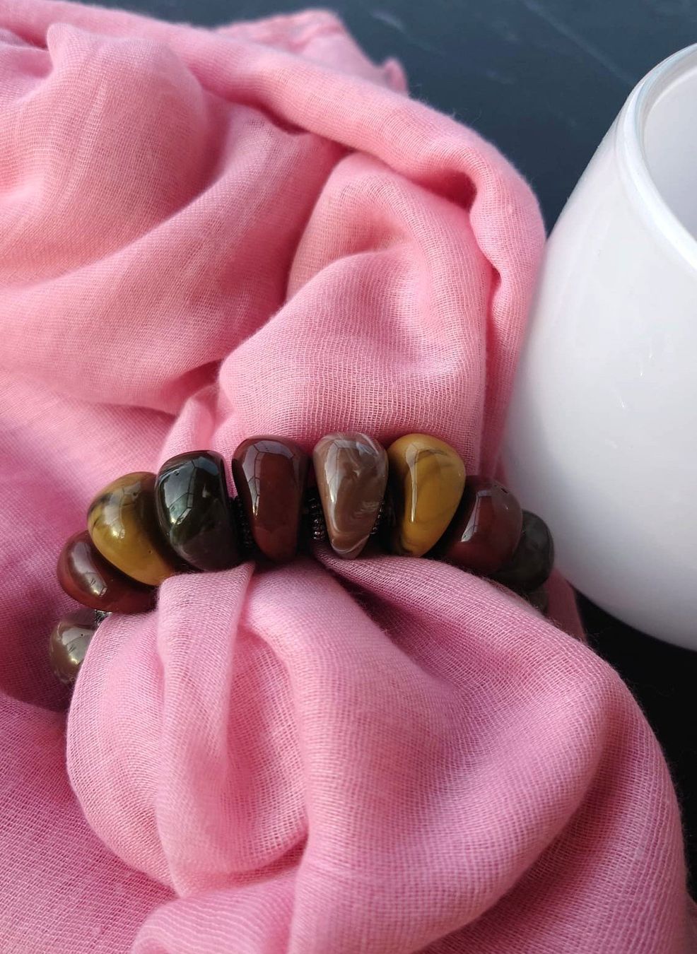 Bracelets: ErdFarbenes ModeSchmuck ArmBand – D'occasion à Neuhausen par MonoCeros 3
