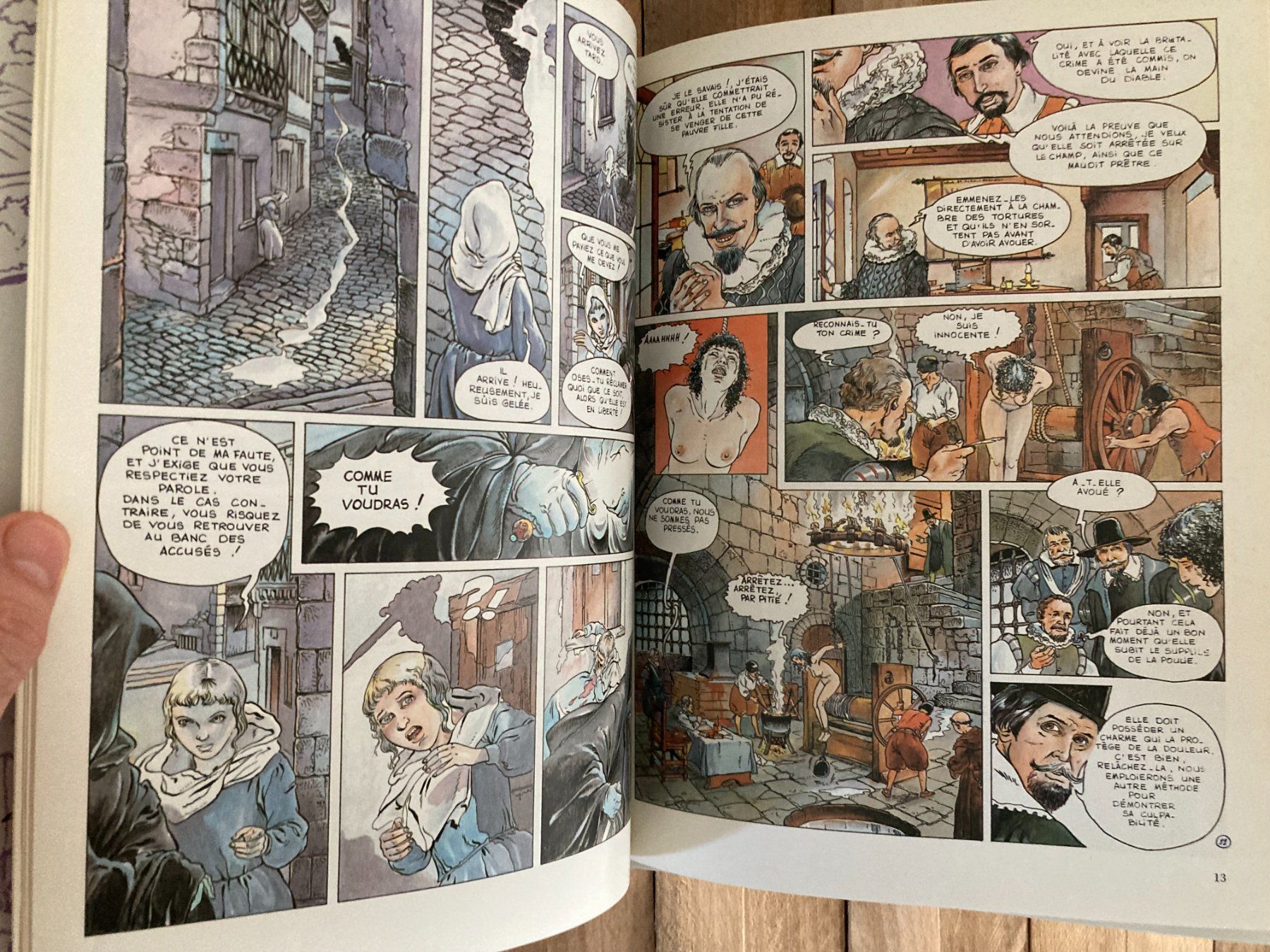 Fumetti: Muro/Redondo-La marque de la sorcière-EO 1985 – Usato da vaumarcus venduto da Nicolasorel 5