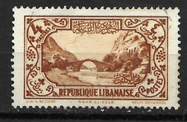 Libanon 1930: Brücke über den Nahr el Kelb