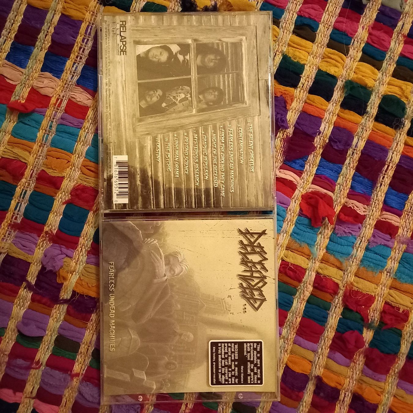 CDs: Deceased - fearless... – D'occasion à St-Cergue par VeganWarrior