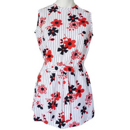 Kleid M/L Stranddress BELDONA 70s Tunika integrierte Shorts