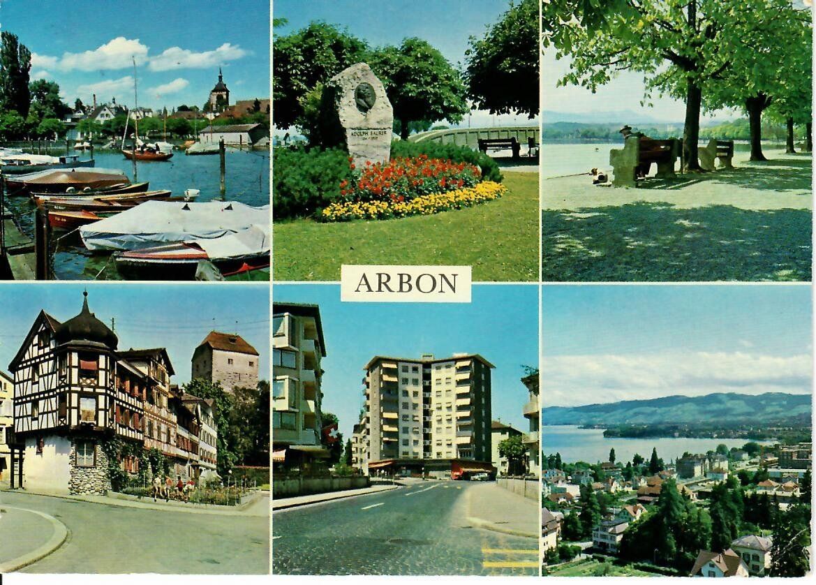 Ansichtskarten: Arbon – Gebraucht aus Hochdorf von Ziegel-16