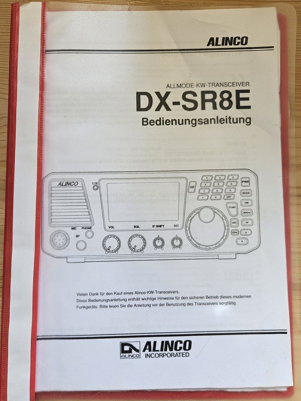 Radiocomunicazione: Amateurtransceiver Alinco DX-SR8E – Usato da Rüeggisberg venduto da Logitech007 5