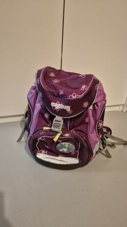 Ergobag Schulrucksack violett/rosa Mädchen mit Zubehör