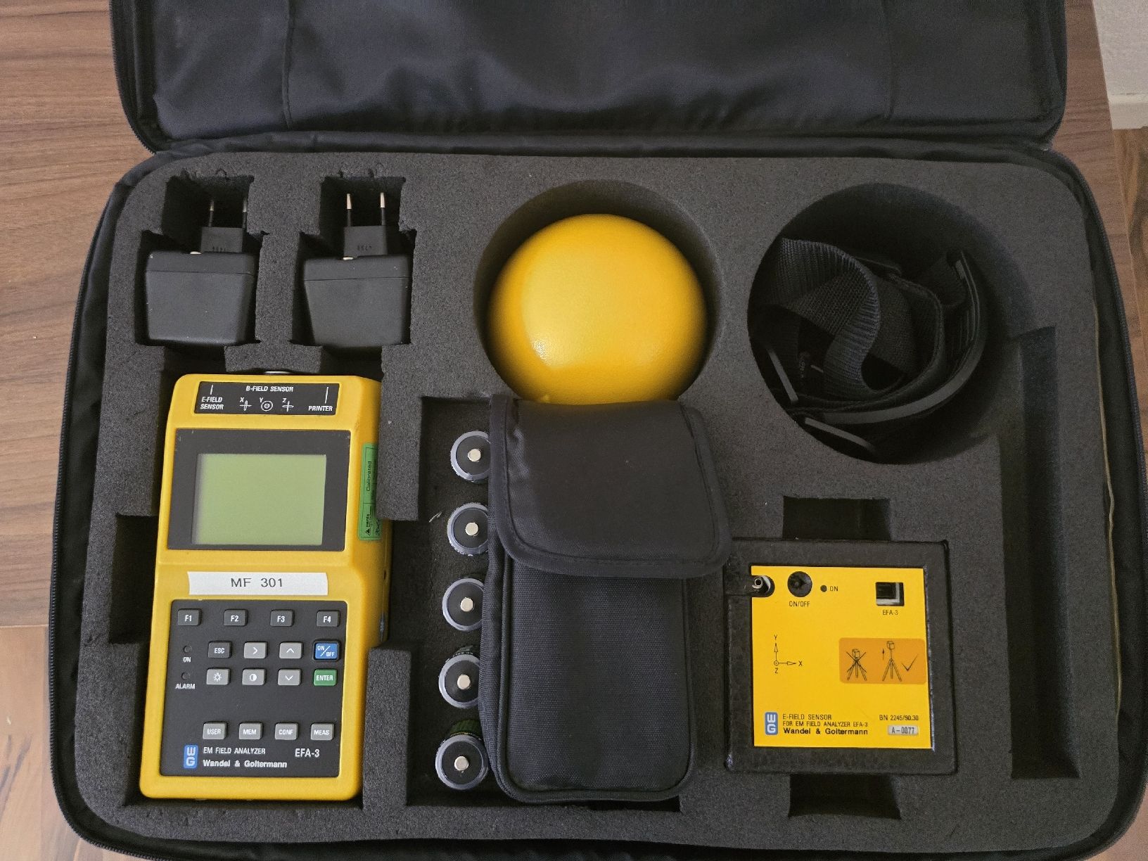 Misurare: Wandel & Goltermann EFA-3 Field Analyzer Set in Case – Usato da Amriswil venduto da bra_s9db