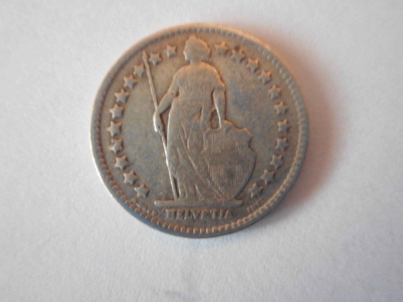 Alle Münzen: 50 Rp. 1920 silber – Gebraucht aus Kriegstetten von pizlad2010 1