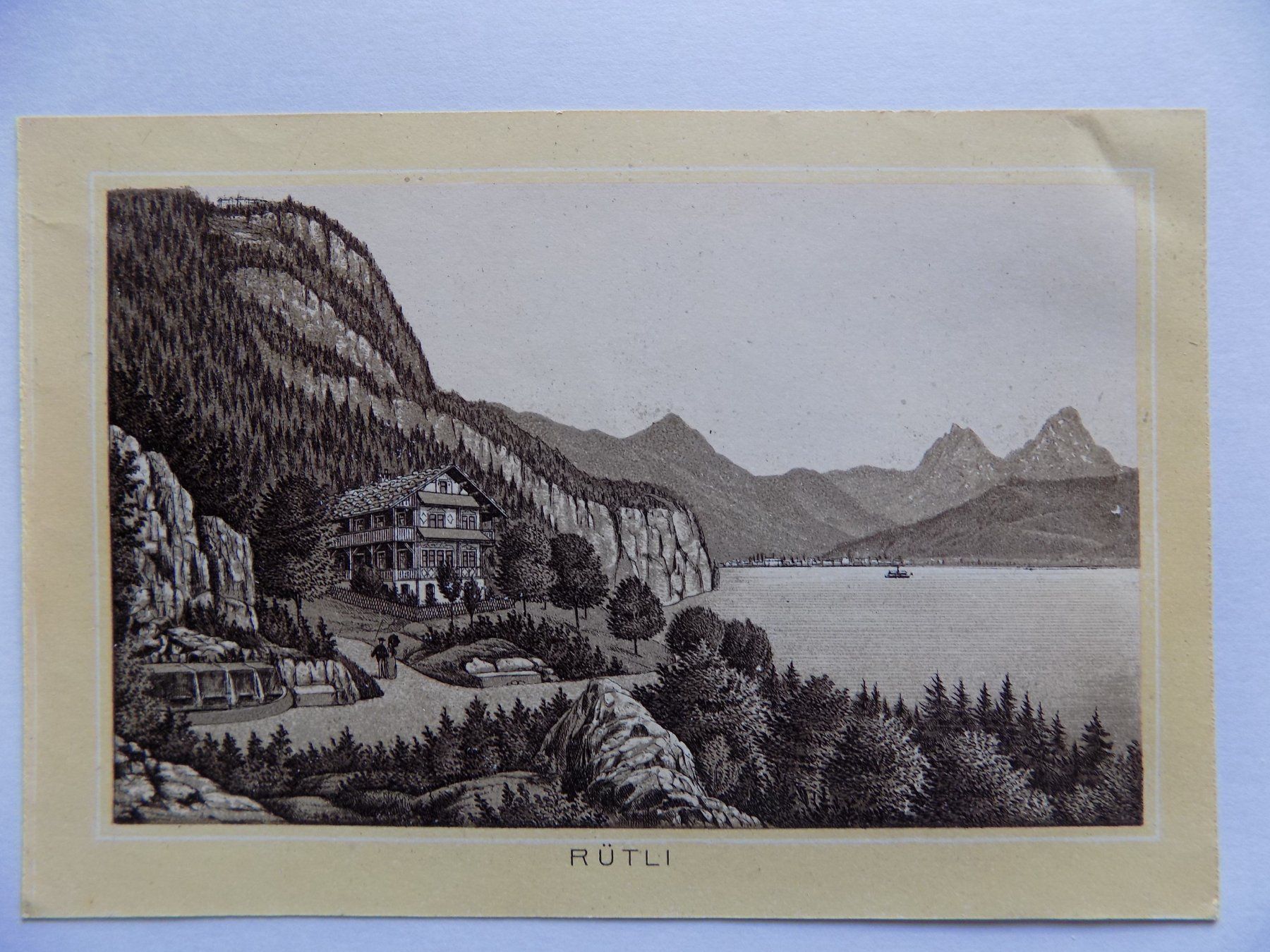 Gravures: Rütli Vierwaldstättersee – D'occasion à Risch par Rischli15