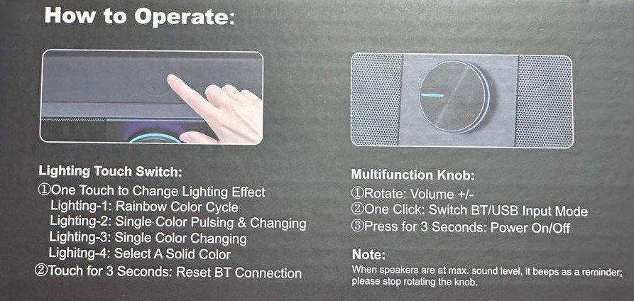 Casse acustiche: Jeecoo A40 USB Computer Lautsprecher - Super Sound Top! – Nuovo e nell'imballaggio originale da Beringen venduto da Mantafisch1 2