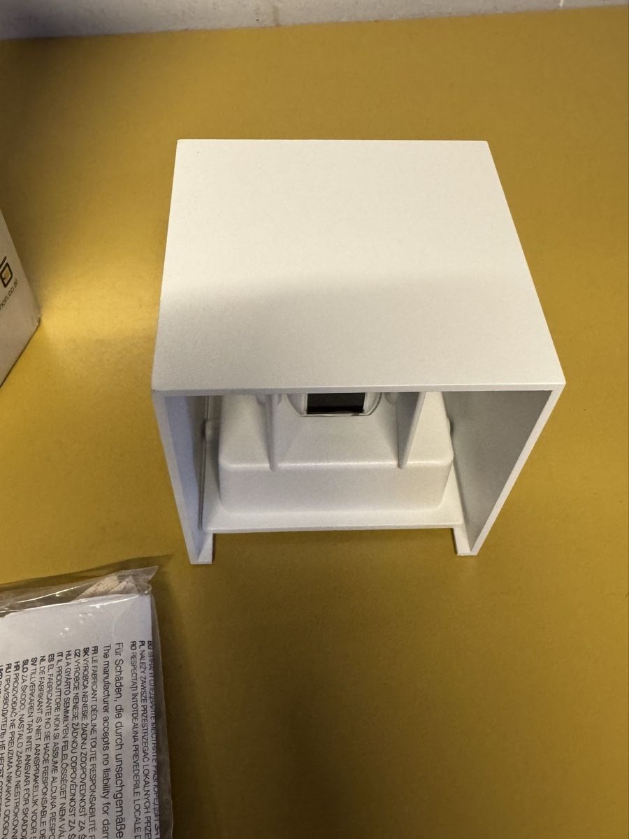 Lampade: weiss Wandleuchte mit Sensor neu – Nuovo (secondo la descrizione) da Schlieren venduto da Freundlich02 5