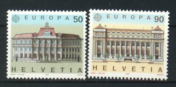 Tutti i francobolli: 1990, Europa ** (1) – Usato da Willisau venduto da Vollstempel
