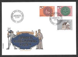 FDC Serie 660 - 662 ET Bern 3.9.1981 schön illustriert