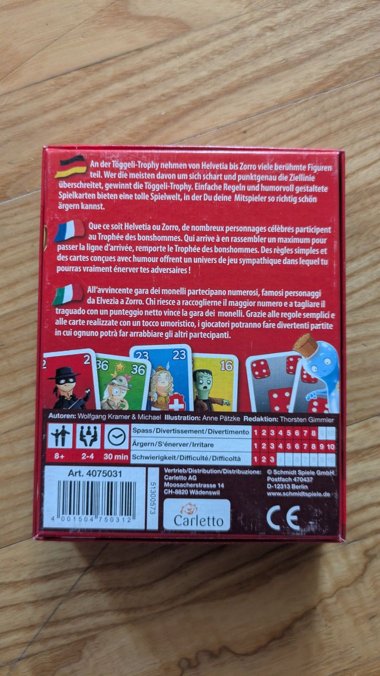 Giochi: Töggeli Trophy – Usato da Lommis venduto da susannekoenig 1