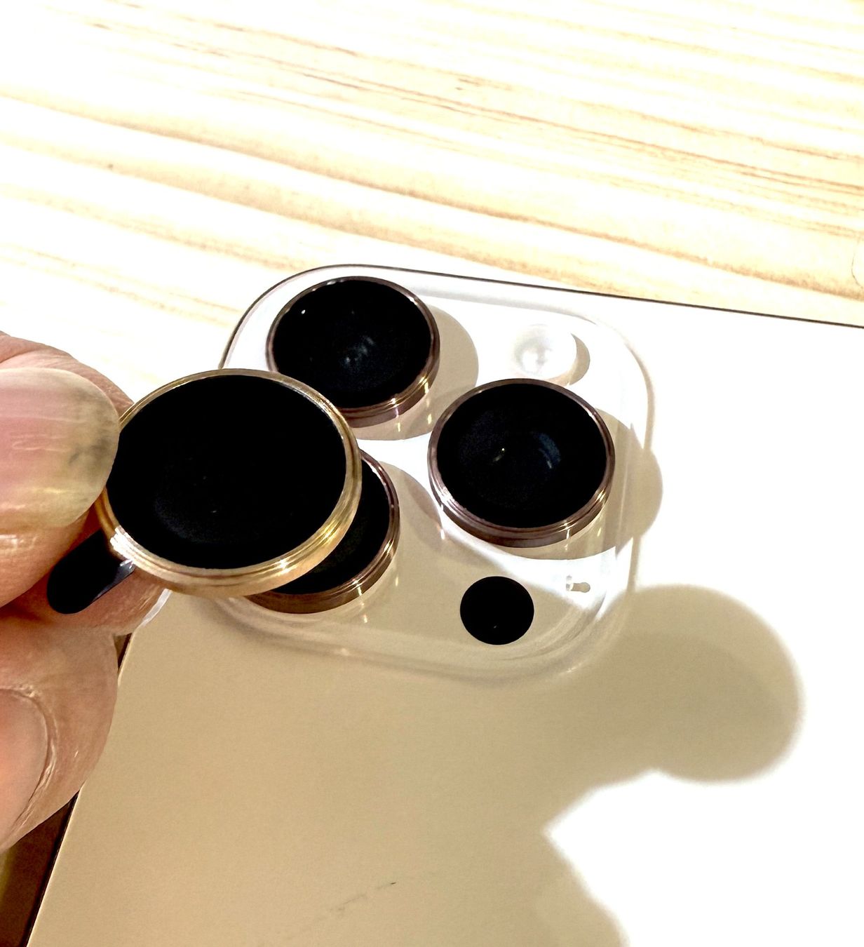 Cover & Protezioni schermo: 3 Verres Trempé Caméra iphone 16 pro (max) – Nuovo e nell'imballaggio originale da Morges venduto da DigiAC 2