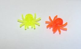 Lego 2 Spinnen neongelb neonorange