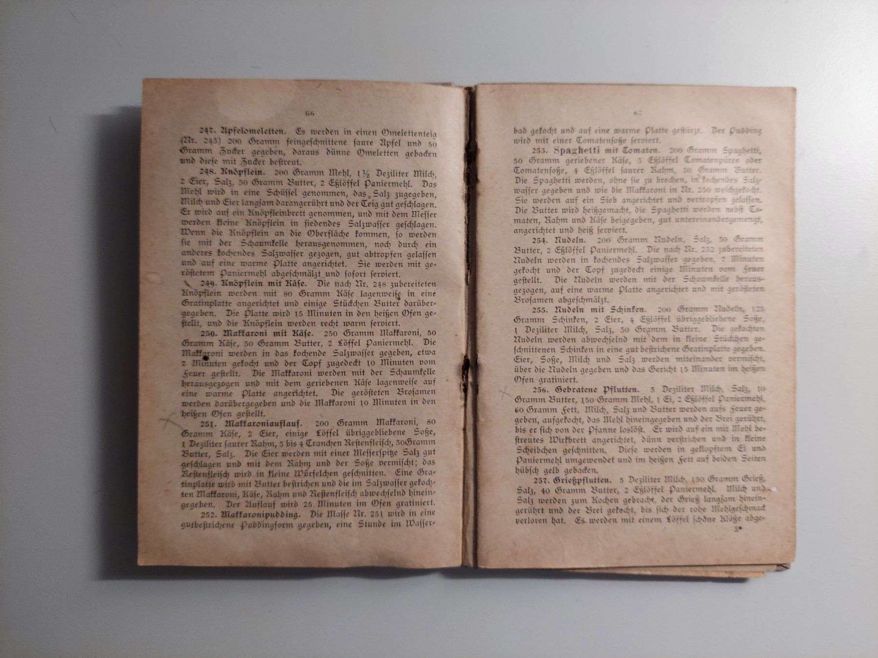 Bücher: Neues Schweizer Kochbuch mit Abbildungen 1920 antik – Gebraucht aus Wil SG von ram_c5j2 6