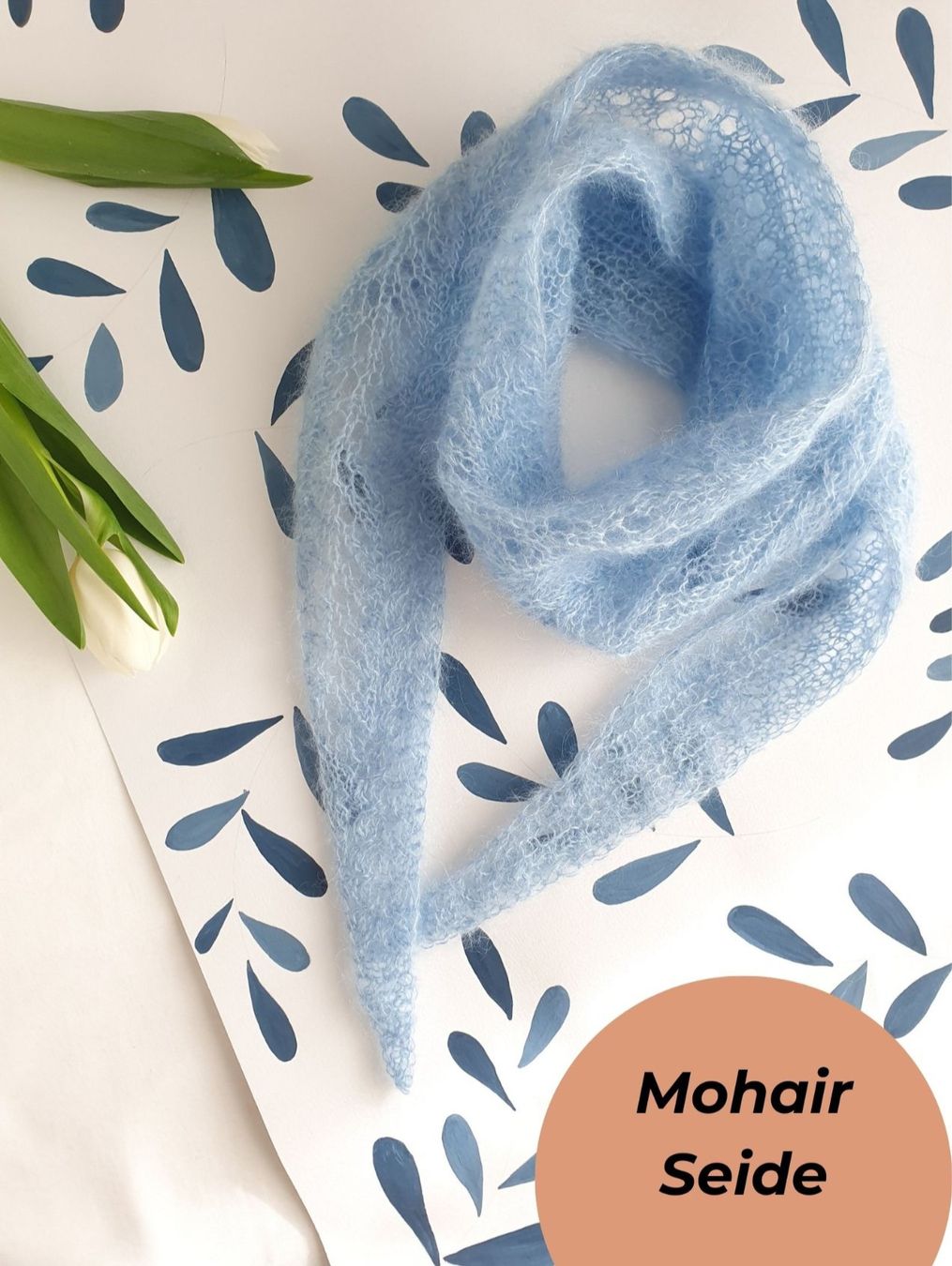 Foulard & Sciarpe: Strickschal, Handgestrickt, Unikat, Geschenk – Nuovo e nell'imballaggio originale da Neunkirch venduto da Sandramay