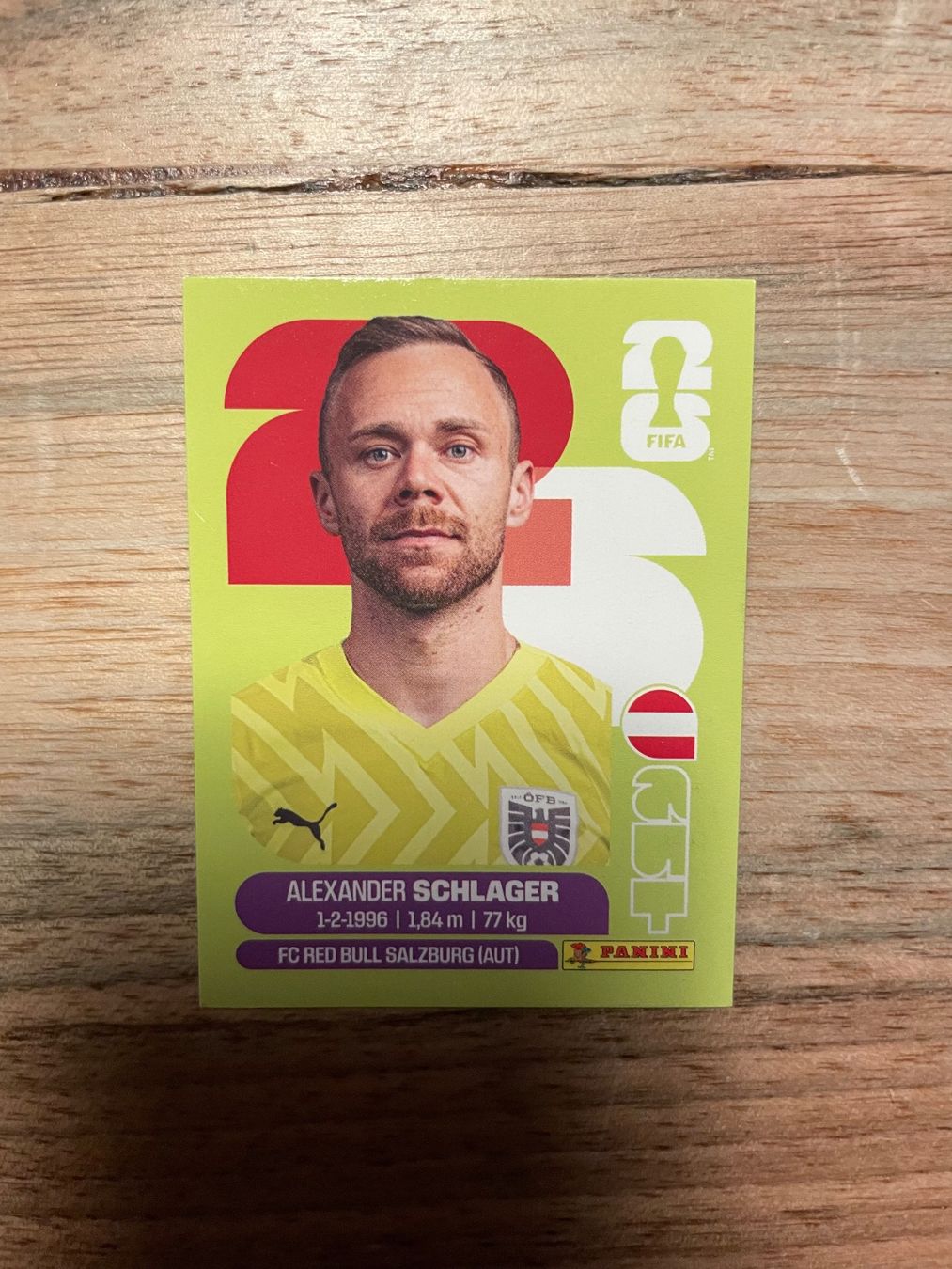 Panini Sammelbilder & Trading cards: Panini FIFA 2026 AUT 2 – Gebraucht aus Muri b. Bern von dindlerothler