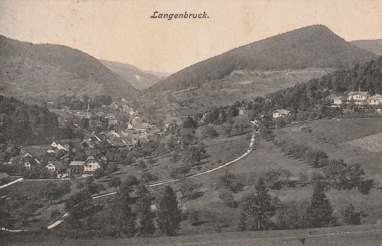 Cartes postales: Langenbruck / BL - 1910 – D'occasion à uttwil par Koehlerfred