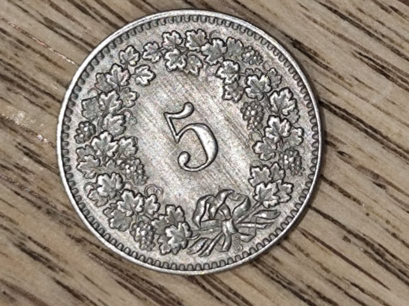 Toutes les monnaies: ==> 5Rp 1894 ss+ <== – D'occasion à Bern par b.man_is_back 3