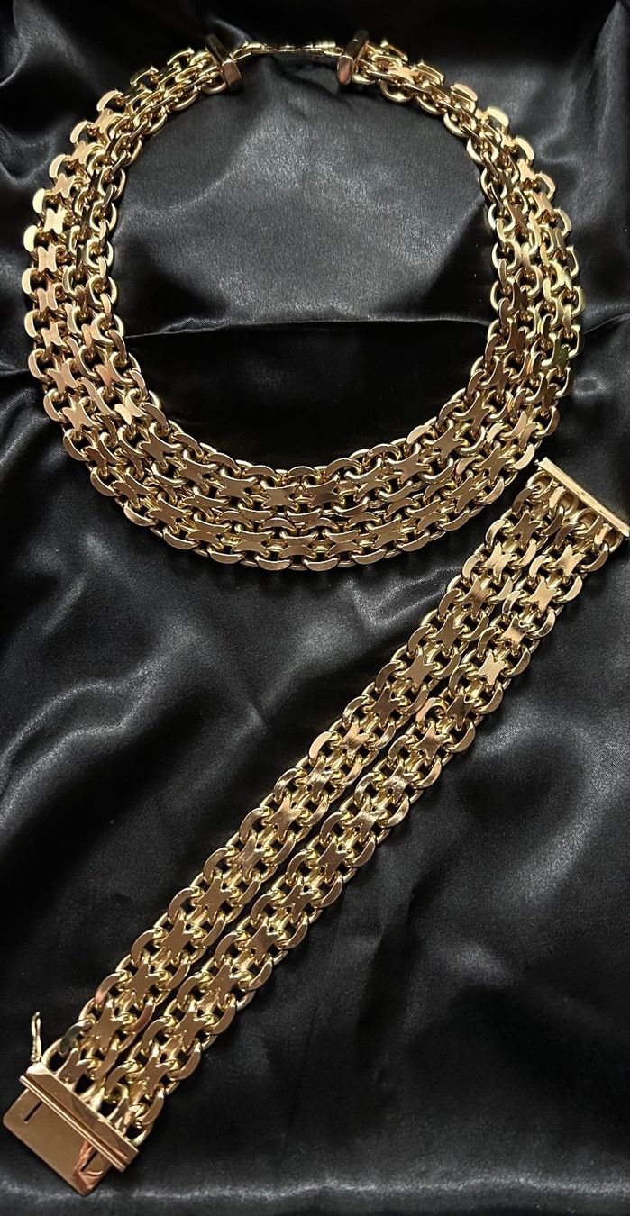 Dior Ketten: Christian Dior Vintage Schmuckset – Gebraucht aus Neuhausen am Rheinfall von noelle0810
