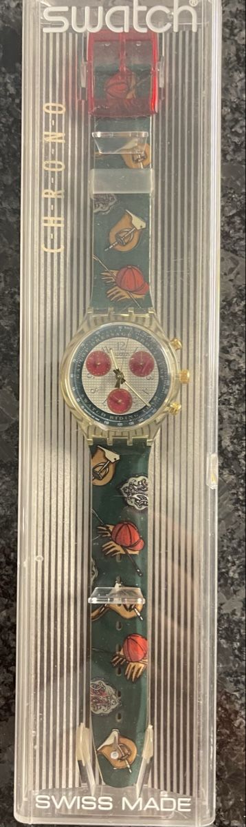 Swatch Orologi: Swatch Chronograph mit Muster Grösse One Size gebraucht – Usato da Wädenswil venduto da pellaprat72 3