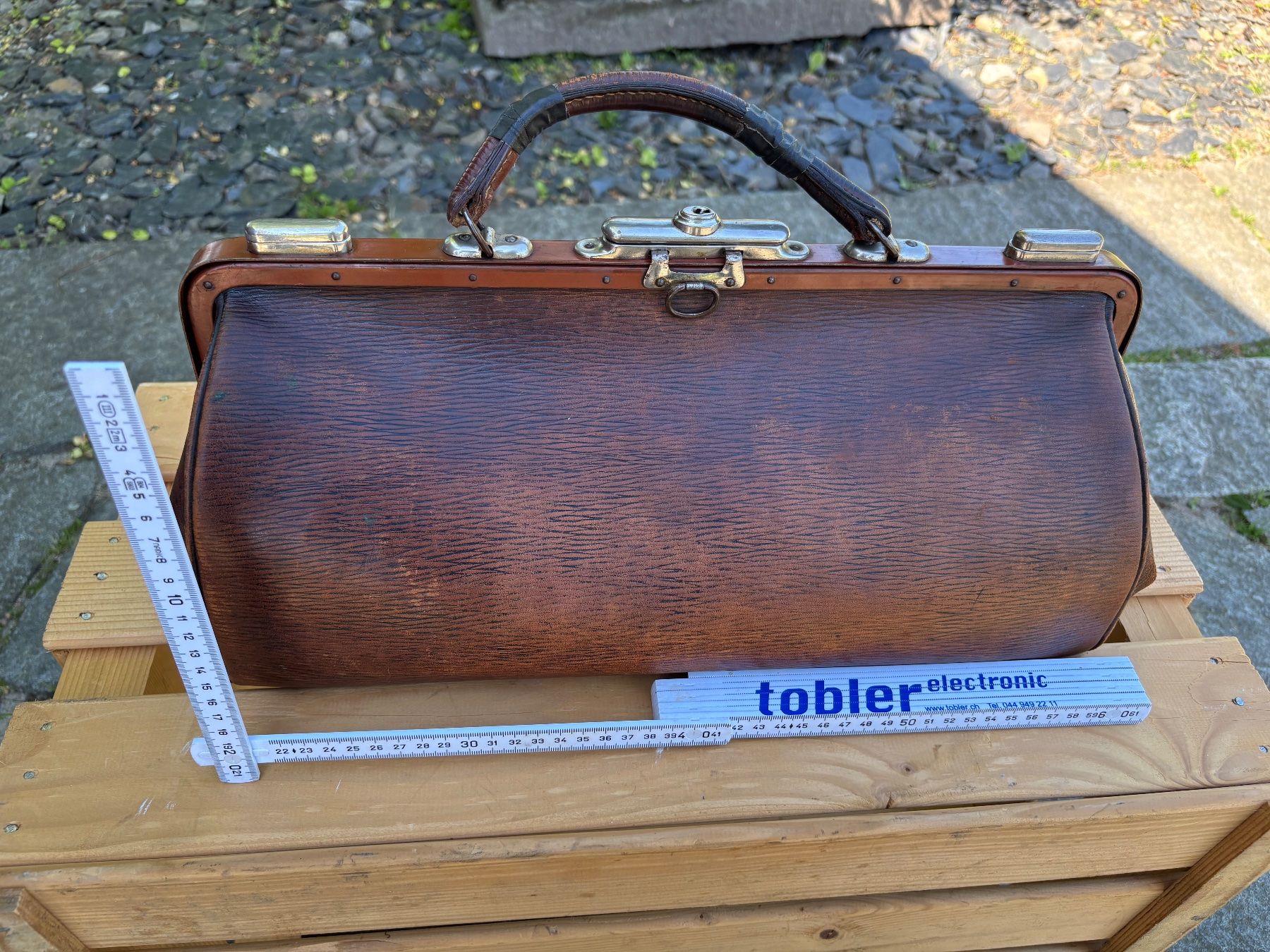 Borse: schöne antike Doktortasche – Usato da Feldbach venduto da Olive1 9