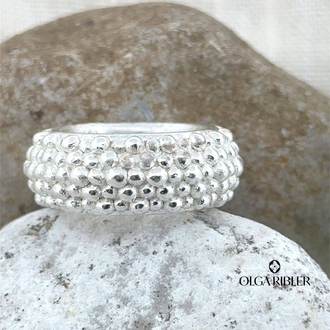 Olga Ribler Anelli: 925 Sterling Silber Statement Ring Grösse 54 – Nuovo (secondo la descrizione) da Luzern venduto da Schmuckoutlet 2