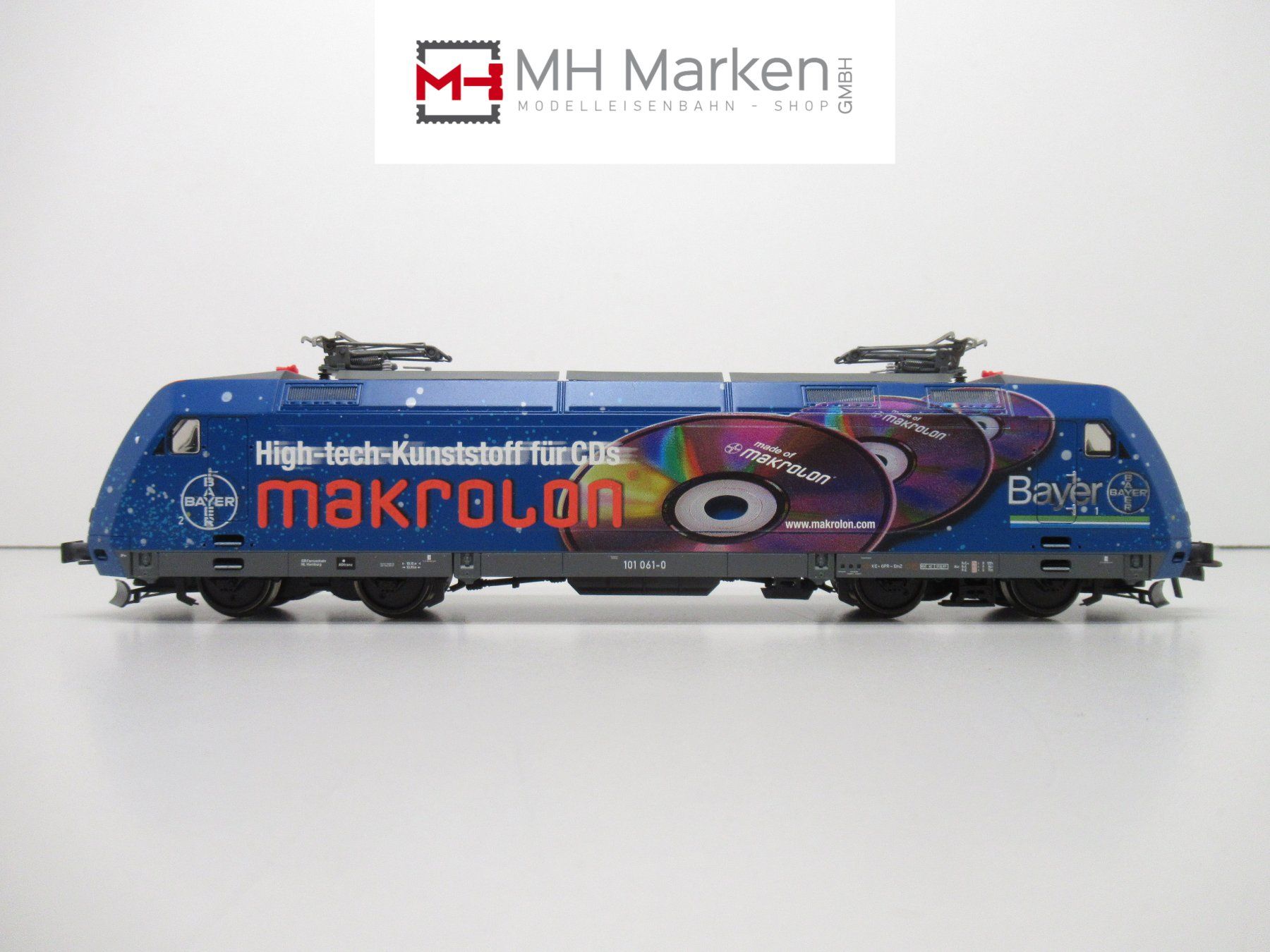 Roco Modelleisenbahnen: Roco 63724 E-Lok BR101 DB "Makrolon" Deutsche Bahn Digital – Gebraucht aus Basel von mhmarken