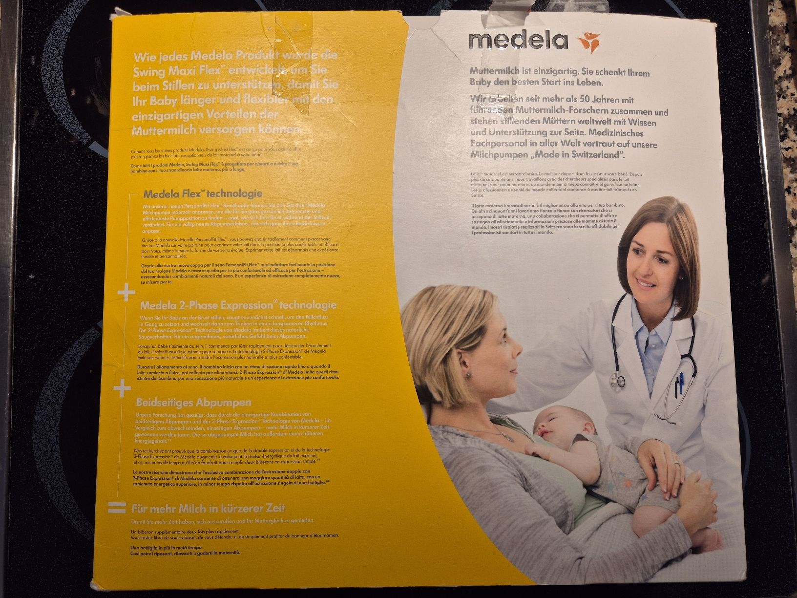 Medela Accessori per l’allattamento: Medela Milchpumpe Swing Maxi Flex – Usato da Zürich venduto da elenoirecb 2