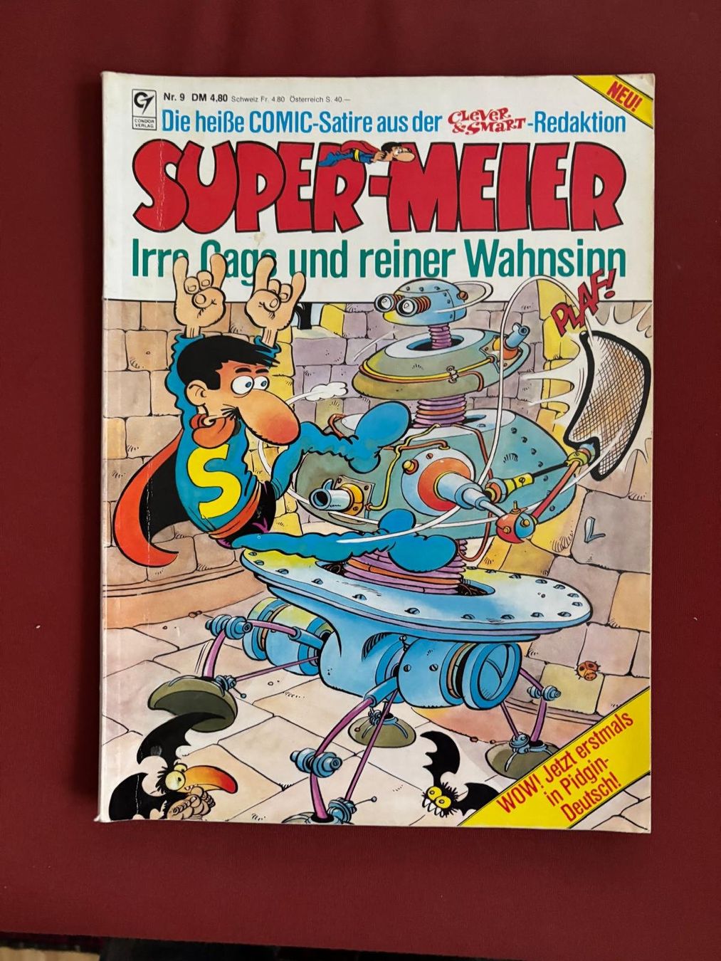 Fumetti: Comic - Super-Meier Nr. 9 – Usato da Schaffhausen venduto da buecherlaus-junior
