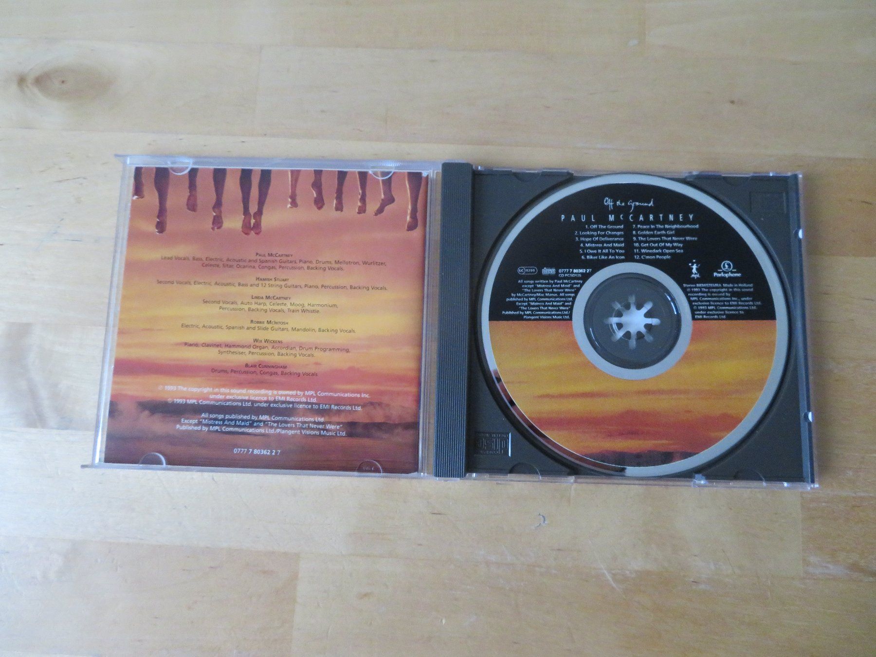 CDs: PAUL McCARTNEY "Off the Ground" – Gebraucht aus zürich von Goldimmund 1