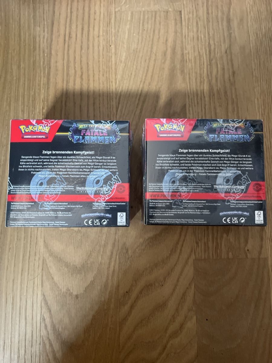 Pokémon Carte collezionabili: Pokemon Fatale Flammen DE – Nuovo e nell'imballaggio originale da Konolfingen venduto da DECKOUTch 2