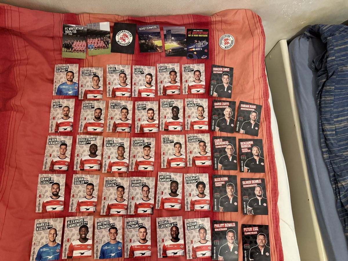 Autografi: Fankarten FC Winterthur – Usato da Rüschlikon venduto da andi_841