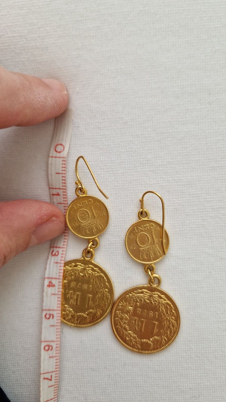 Ohrringe & -stecker: Ben Amun Ohrringe Münzen – Gebraucht aus Erlinsbach SO von ULIKH 3