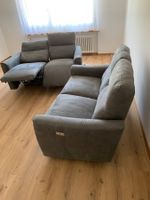2 Doppel-Fernsehsessel verstellbar