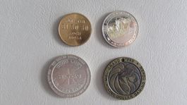 Sammlung: 4 Sammler-tokens USA