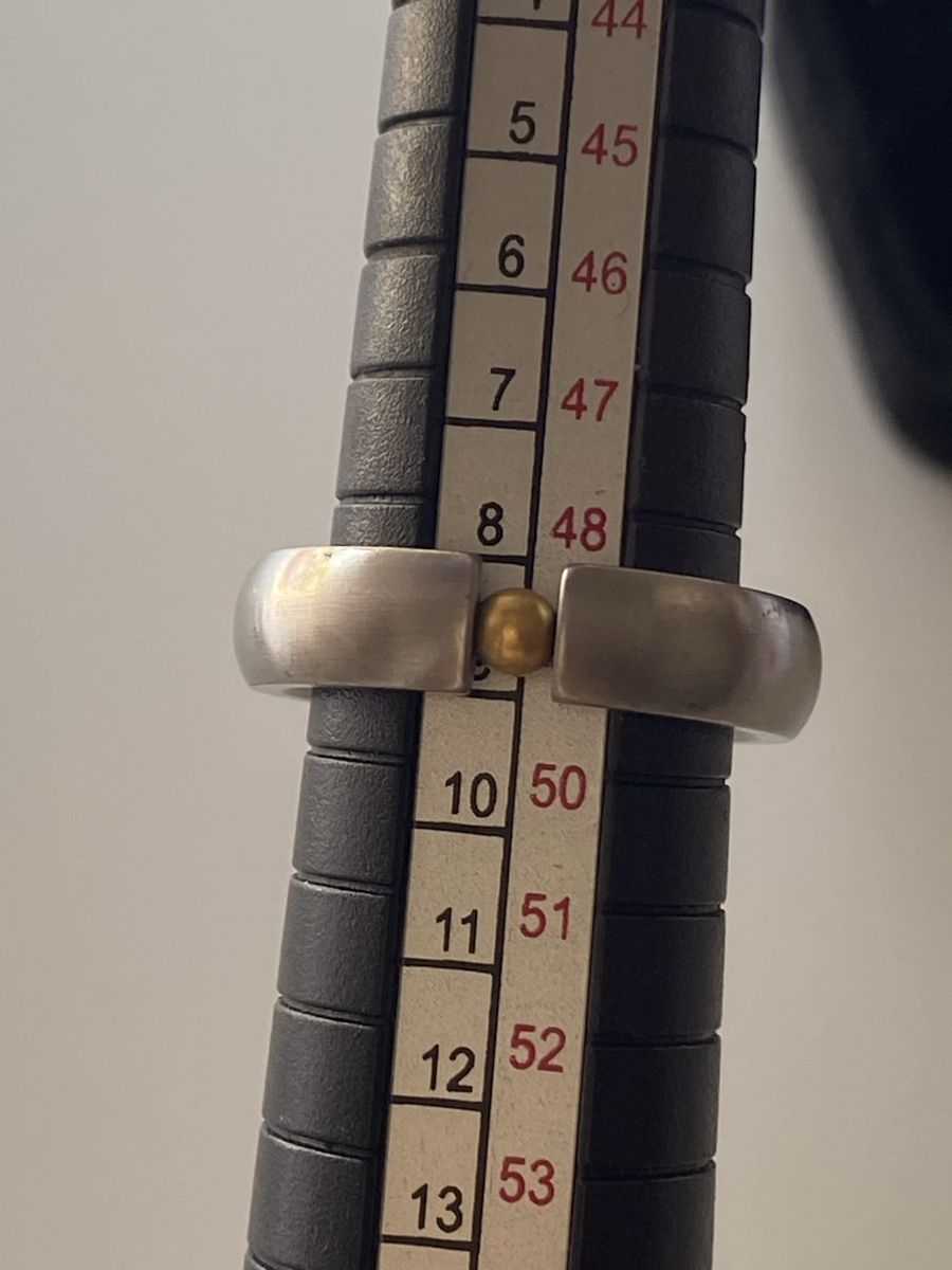 Anelli: XENOX Solitär Ring Edelstahl Farbe Silber Gold – Nuovo (secondo la descrizione) da Givisiez venduto da dor_xb9k 2