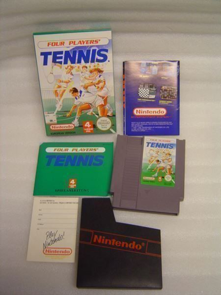 Nintendo Giochi: Four Players Tennis - NES Nintendo – Nuovo (secondo la descrizione) da Pambio Noranco venduto da Pol69
