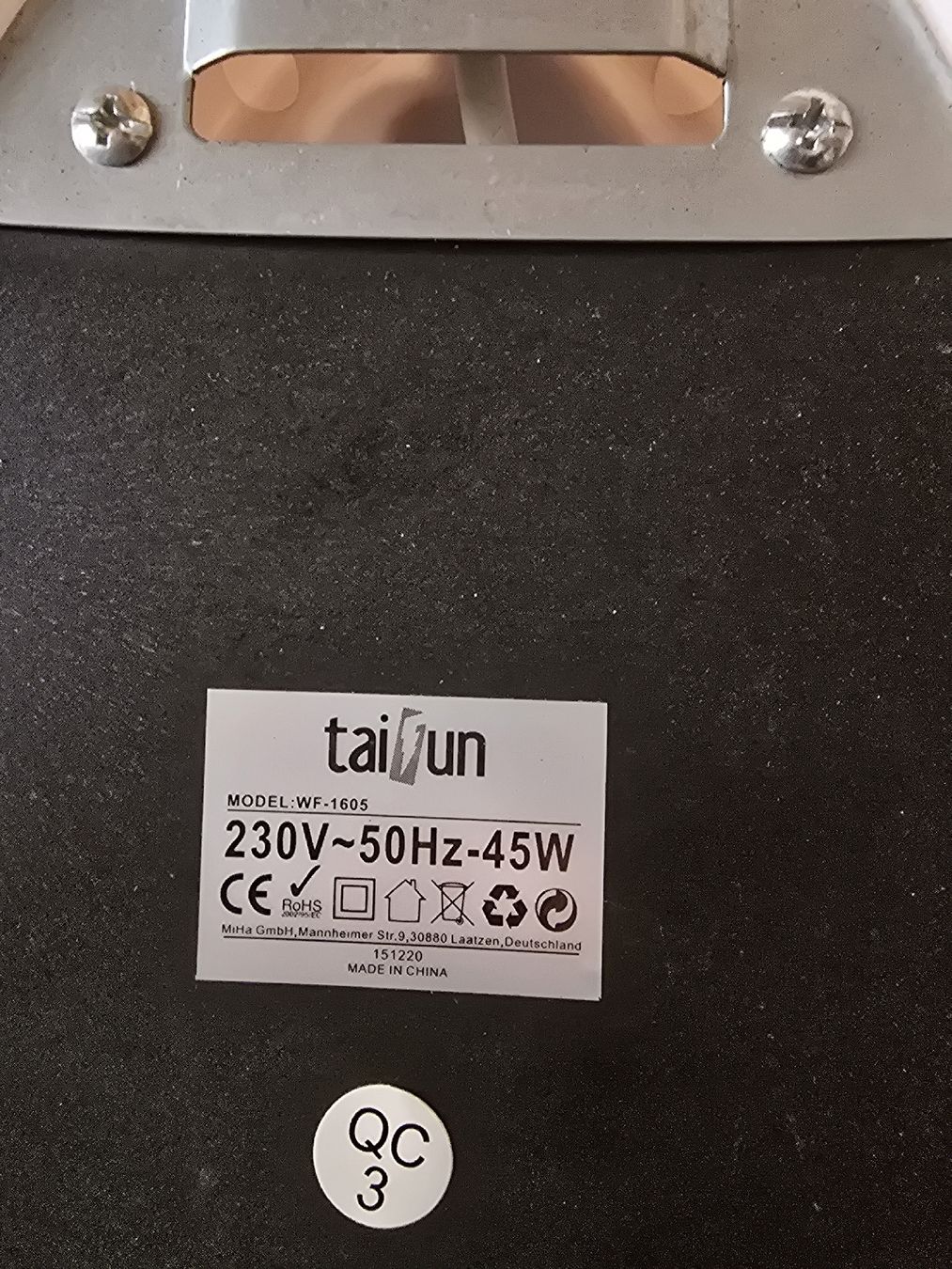 Ventilateurs: Taifun Ventilator (D) – D'occasion à Rorschach par TimelessTrading 1