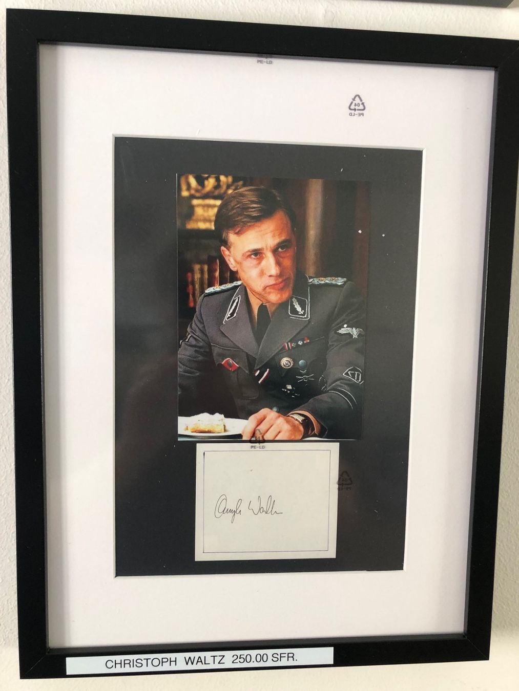 Autogramme: Christoph Waltz / Passepartout  / Autogramm!! – Gebraucht aus Egg b. Zürich von Dbunny