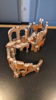 Terreno rovine wargaming Warhammer D&D dipinto a mano